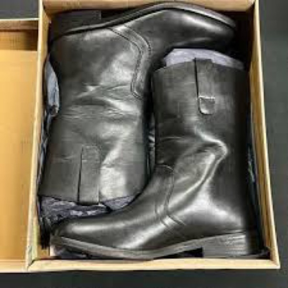 New Free People Black Easton Equestrian Ankle Boots 39.5
